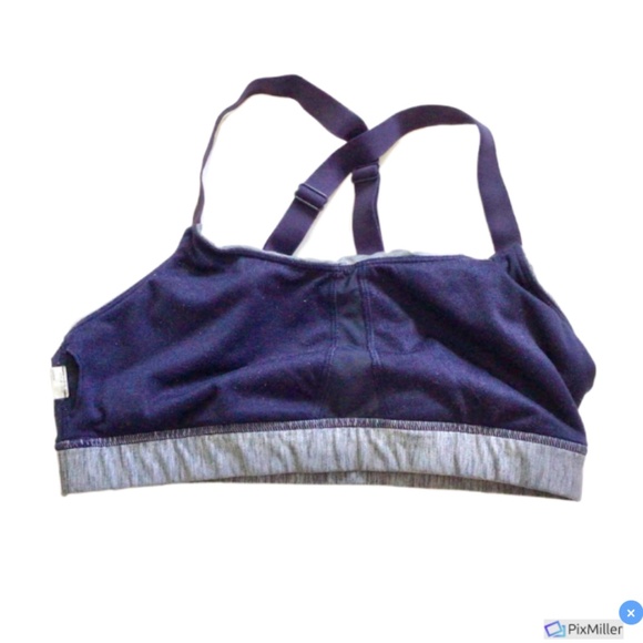 Under Armour Womens Blue Sports Bra, S - Picture 3 of 4